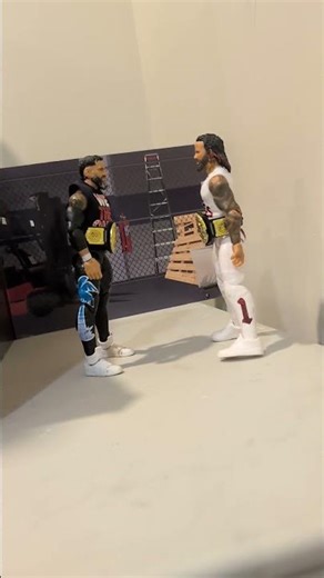 Jey and Jimmy Uso backstage segment