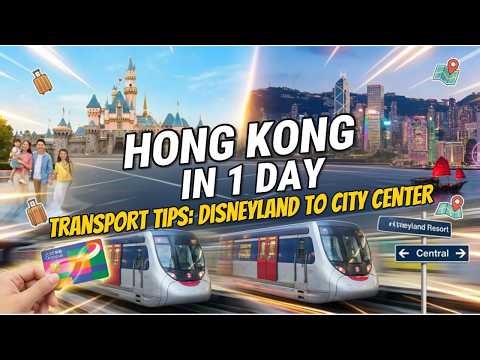 HONG KONG IN 1 DAY 🇭🇰 Ultimate Travel Guide | What to See, Eat & How to Get Around Like a Pro!