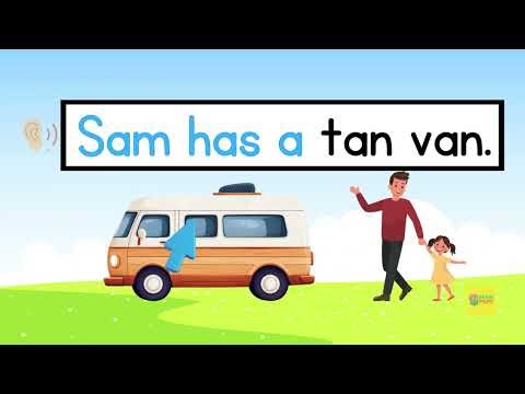 Short A Phonics Story | CVC Storytime Reading for Kids