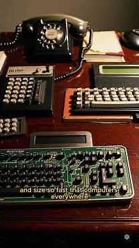 The First Microprocessor in History #shorts