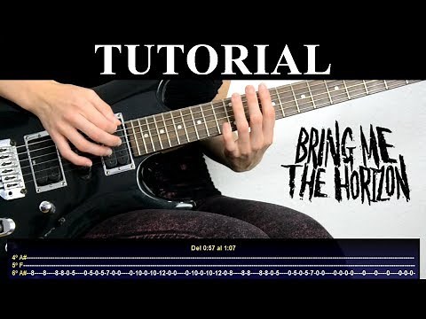 How to play Chelsea Smile by Bring Me The Horizon (Guitar Tutorial) / How to play