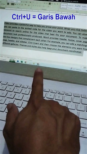 Shortcut Ms Word untuk Mempercepat Kerjaan
