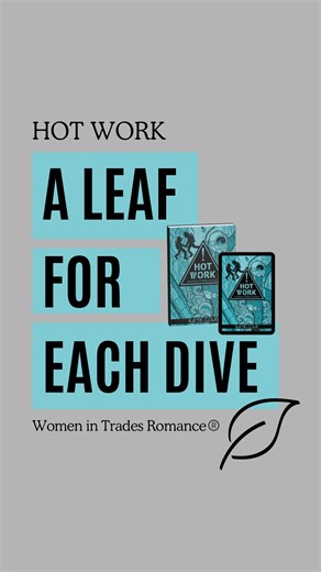 Kate Cole on Instagram: "A leaf for each dive…until she ran out of room. 🍂 Meet Violet Thomas, our tattooed commercial diver, in Kate Cole’s HOT WORK. Available now. HOT WORK excerpt narrated by the amazing @allie.martina.narrator Tattoo by the talented @alinatatts Arm belongs to me, Kate Cole 🩵 🩵🩵🩵 Hot Work By KATE COLE A Women in Trades Romance™️ 🩵commercial diving 🩵age gap (she’s ten years older) 🩵high stakes 🩵friends-to-lovers 🩵close proximity (offshore platforms) 🩵Big Diver Energ