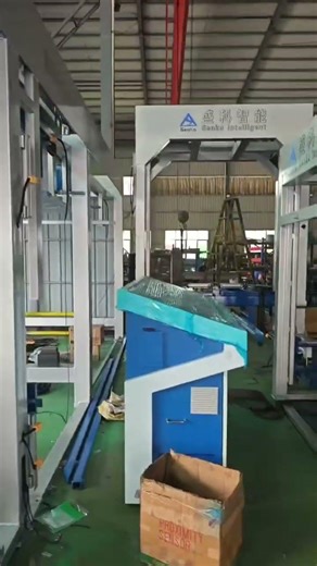Automatic block stacker cuber European Standard Concrete Block Machine With Servo Vibration System