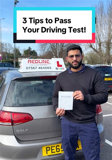 3 Tips to Pass Your Driving Test! #luton #drivinginstructor #drivingtips #bedfordshire #drivingtest