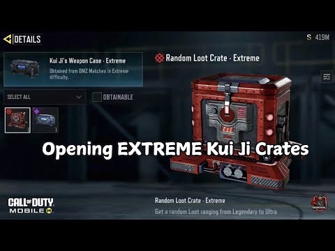 Opening EXTREME Kui Ji Crates: Full Odds Broken Down & How to Aquire?