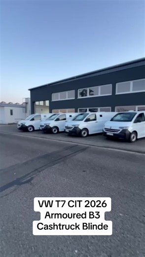 VW T7 CIT 2026 Armoured B3 Cashtruck Blinde @Autopark-Export-Gmbh @ACR_ArmoredCarRentals #jpa_armouring #bulletproof #armored #madeingermany #germany #cit