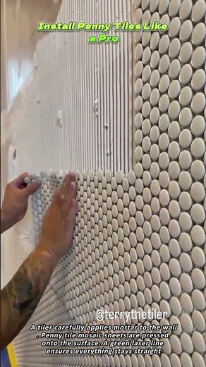 Install Penny Tiles Like a Pro