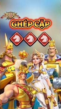 Ghép cặp 3 đạo kỵ binh Openfield #RoK8thAnniversary #From8ToInfinity #RiseofKingdoms #gpy