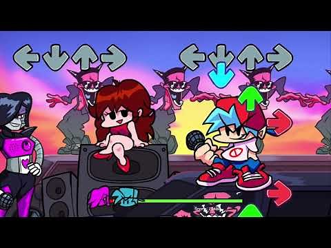 Friday Night Funkin mod - Death by Glamour