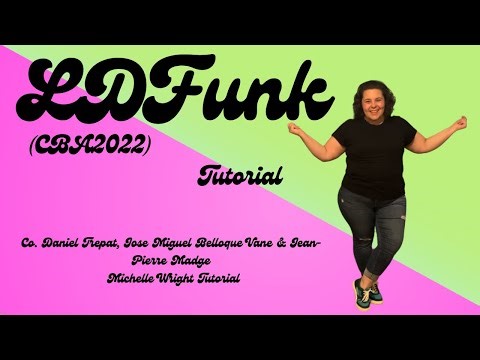 LDFunk (CBA2022) line dance tutorial Improver choreography by Trepat, Vane & Madge