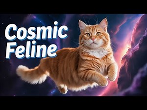 Cozy cat purring for 1 hour