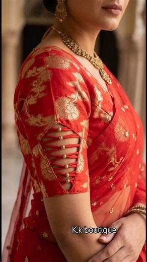 🥀🌻✨blouse ki beautiful and viral Sleeves Design Ideas #blaujdizain #blouse#viral #bahidesign#shorts