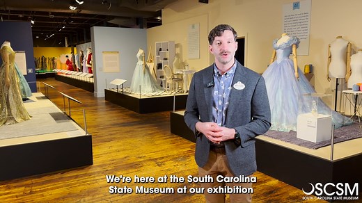 ✨ Step into Cinderella’s Workshop — the enchanting first gallery in the current exhibition, Heroes & Villains: The Art of the Disney Costume! Manager, Exhibitions, at the Walt Disney Archives, Matthew Adams, takes you behind the scenes to reveal how Cinderella’s magical world came to life through costume design. See the magic up close — get your tickets today at scmuseum.org | South Carolina State Museum