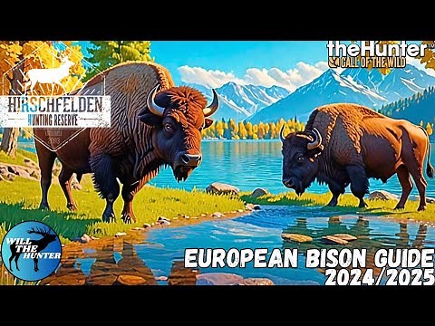 Hirschfelden European Bison Guide | TheHunter Call Of The Wild 24/25