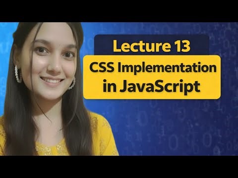 CSS Implementation in JavaScript | Apply CSS Using JavaScript | Hindi Tutorial