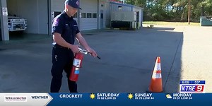 Nacogdoches Fire Department shares fire extinguisher safety tips
