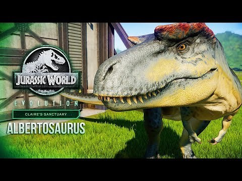 ALBERTOSAURUS | All The Skins, Kills And Animations (JWE Claire's Sanctuary DLC)