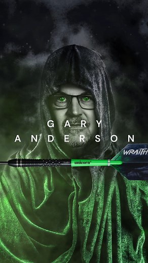 Gary Anderson Player Wraith 🚂🎯 Building on the success of the game-changing Wraith® grip, the Unicorn Gary Anderson Wraith® Phase 6 Dart fuses bold innovation with signature elite performance. Designed for advanced players, the two-time World Champion’s Phase 6 90% tungsten barrel features its distinctive front-loaded profile for enhanced stability, with the complex milled Wraith® grip strategically positioned at the rear to maximise control on your throws. Equipped with patented black Volute®