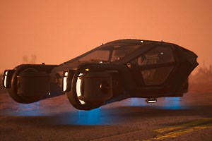 Vuela por Night City de Cyberpunk 2077 gracias a este mod que añade el coche de Blade Runner 2049