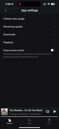 SiriusXM App feature you need to enable.