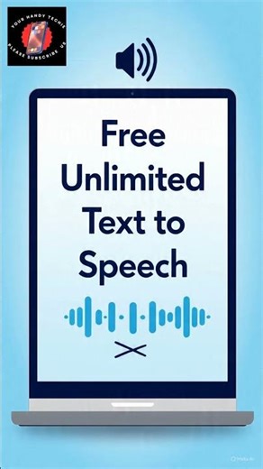 Free Mein Unlimited Text to Speech Karein | Free Text to Speech Tool | Your Handy Techie