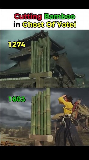 Cutting Bamboo in Ghost Of Yotei