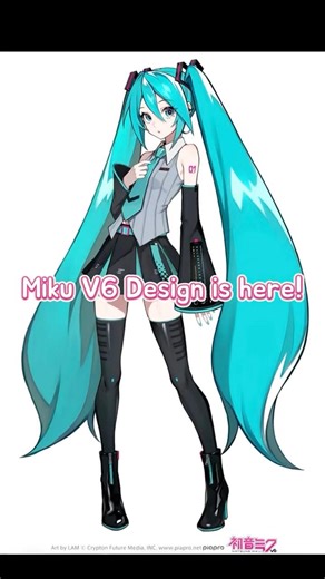 Miku V6 is AI? #art #miku #hatsunemiku #trending #mikuhatsune #artist # #fypシ #vocaloid