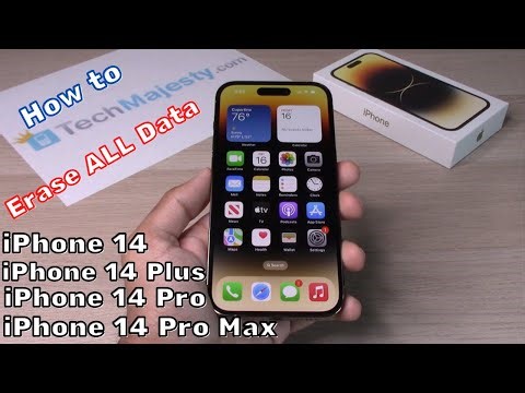 How to Erase ALL Data: iPhone 14/iPhone 14 Plus/iPhone 14 Pro/iPhone 14 Pro Max - Delete EVERYTHING!