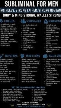 🔥 Men's Subliminal | Wealth • Confidence • Strong Husband • Strong Father • Success Mindset.