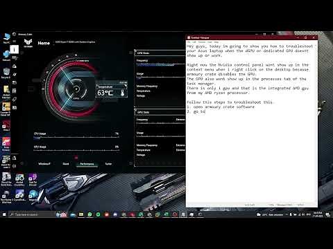 Laptop GPU not working Asus