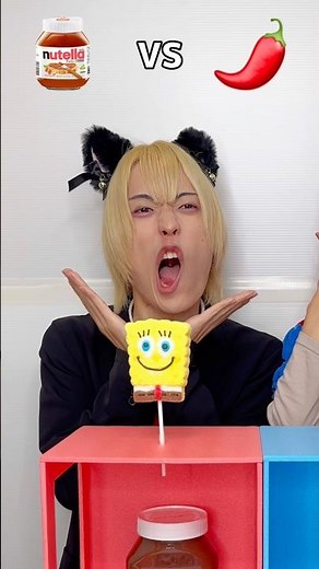 Sion princess Spongebob Marshmallow Challenge 😂