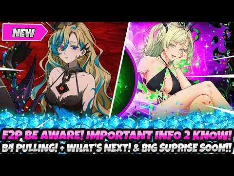 *F2Ps BE AWARE!* IMPORTANT PSA's U NEED TO KNOW NOW! WHAT'S NEXT! BIG SURPRISE SOON (7DS Grand Cross