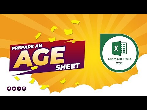 Age Sheet | Computer Operation, Level 3