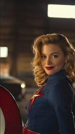 Captain Marvel Gets a 1950s Bombshell Makeover 💥👠 | Too Hot for TV