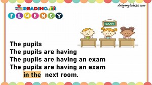 1.3K views · 54 reactions | New! reading fluency for kids | dailyenglish123.com. For more videos: https://www.youtube.com/@dailyenglish123 | Worksheets for kids | Facebook