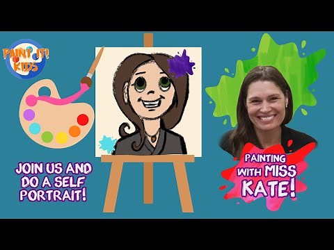 Drawing and Painting for kids - Learn to Draw Your First self Portrait - art for kids