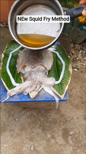 The "Shower Oil" Trick for Perfect Squid 🦑