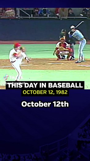 October 12, 1982 – Game 1 of the World Series saw the Milwaukee Brewers' leadoff batter, Paul Molitor, achieve a historic feat by collecting five hits. Molitor's impressive 5-for-6 performance at the plate contributed to a dominant 10-0 win over the St. Louis Cardinals, marking the largest shutout margin since 1960. #PaulMolitor #WorldSeriesHistory #FiveHitGame