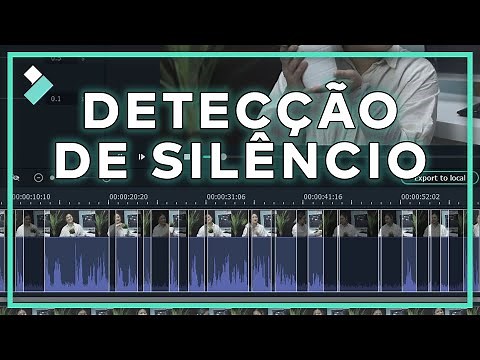 Detecção de Silêncio - Como remover pausas de ÁUDIO ou VÍDEO | Wondershare Filmora