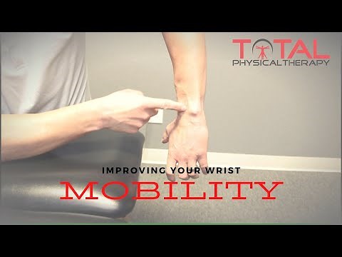 Wrist self mobilization