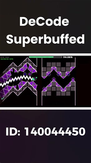 DeCode wave superbuffed?? #gd #geometrydash #gaming #viral #foryou
