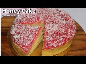 Honey Cake Recipe | Eggless Honey Cake | हनी केक रेसिपी | How to make bakery-style honey cake recipe