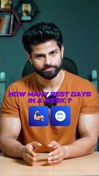 How many days should you rest in a week ?