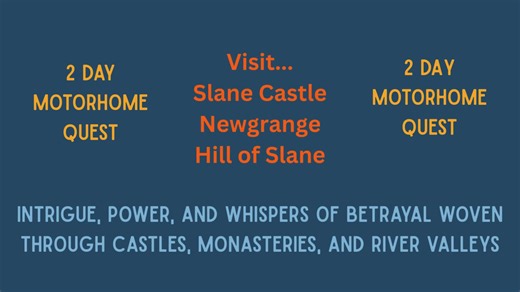 Watching The Traitors Ireland on BBC1? 🎭 I’ve turned the Irish filming locations into a 48-hour motorhome route — complete with quests and hidden gems. It’s free to early subscribers before it goes on sale. So be quick grab the chance before it's too late... If you’re a motorhome fan who likes routes with a twist… this one’s for you. Sign up here 👇 https://motorhomeroutes.co.uk/traitors-ireland-filming-locations/ #MotorhomeRoutesIreland #TheTraitorsIreland #IrelandRoadTrip #CampervanLife #Slow