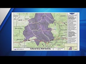 Colorado Parks and Wildlife tracking wolves