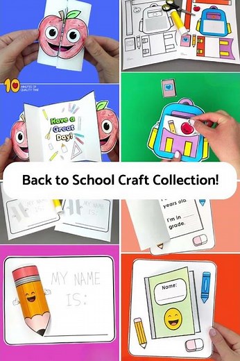 5 Easy Back to School Crafts That Make Going Back Fun