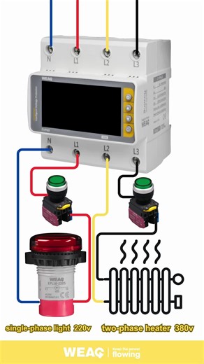 Voltage Protection Relay Ensures Safe Conditions Before Powering Control Panels and Heater Systems. #AutomaticVoltageProtector #PowerVoltageProtector #ModularVoltageProtector #VoltageAmpRelay #CurrentVoltageProtector #VoltageFluctuationProtector #VoltageProtectorForHome #HeaterSafety #PowerMonitoring #IndustrialSystem #EnergyControl #SmartProtection #ReliableOperation