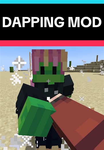 this minecraft mod lets you dap the homies up in minecraft #minecraftmods #moddedminecraft #tacotuesdays