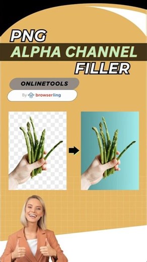 How to Fill PNG Transparency with Color in Just One Click.